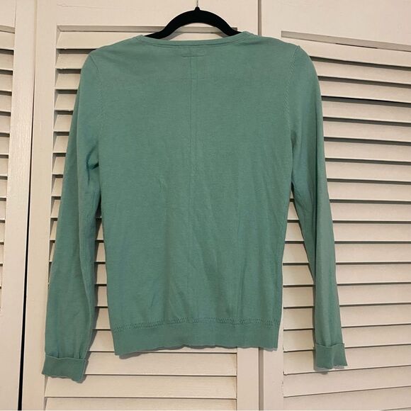 Gaastra See the Sea XS Teal Blue Cardigan Sweater - Picture 5 of 7